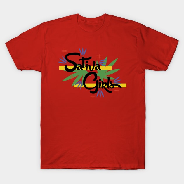 sativa girls T-Shirt by naterd